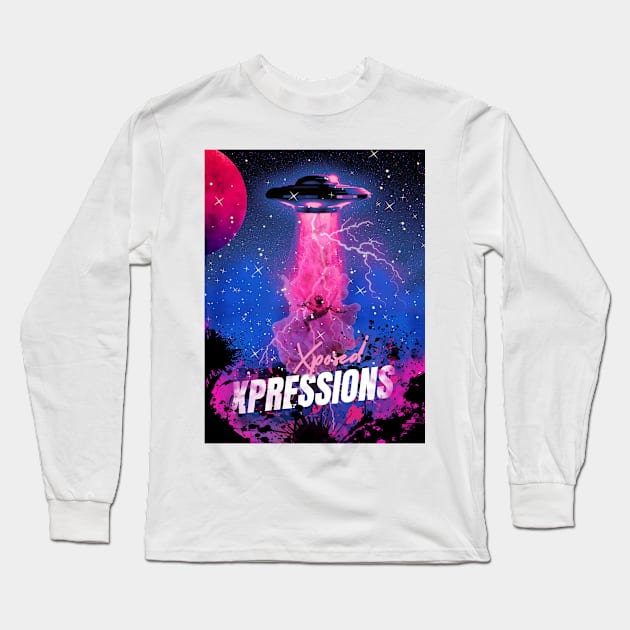 Artistic Abduction Long Sleeve T-Shirt by Xposed Xpressions 